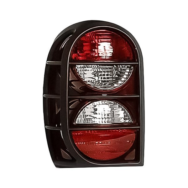 Replacement - Driver Side Tail Light Lens and Housing, Jeep Liberty