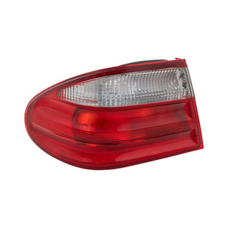 Replacement - Driver Side Driver Side Outer Tail Light Lens and Housing (Standard Line)