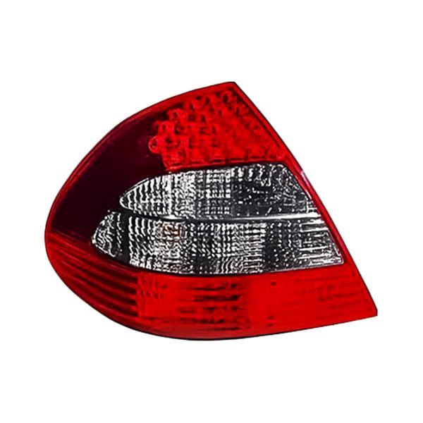 Replacement - Driver Side Tail Light Lens and Housing, Mercedes E Class