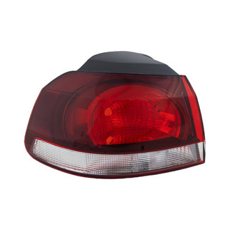 Replacement - Driver Side Driver Side Outer Tail Light Lens and Housing (Standard Line)