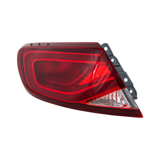 Replacement - Driver Side Driver Side Outer Tail Light (CAPA Certified)