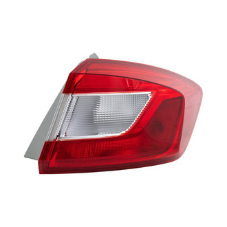 Replacement - Passenger Side Passenger Side Outer Tail Light (CAPA Certified)