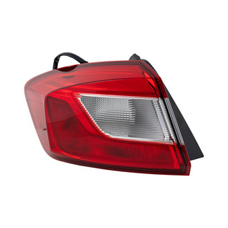 Replacement - Driver Side Driver Side Outer Tail Light (Standard Line)