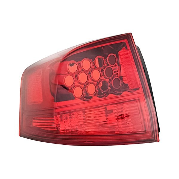 Replacement - Driver Side Outer Tail Light Lens and Housing