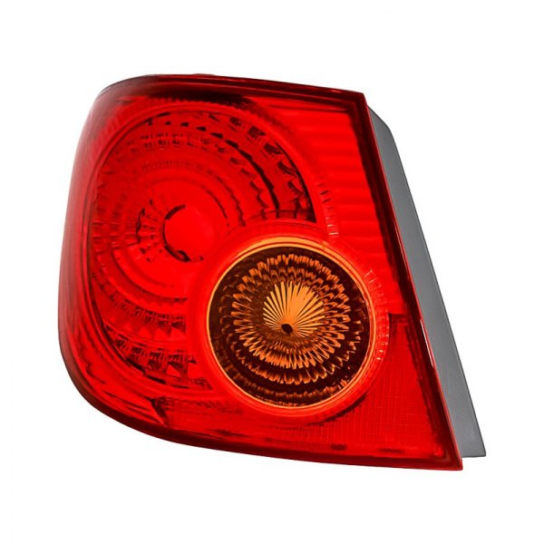 Replacement - Driver Side Outer Tail Light Lens and Housing, Toyota Corolla