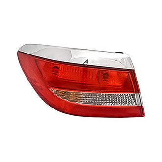 Replacement - Driver Side Driver Side Outer Tail Light (CAPA Certified)
