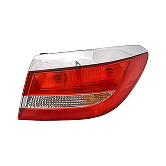 Replacement - Passenger Side Passenger Side Outer Tail Light (CAPA Certified)
