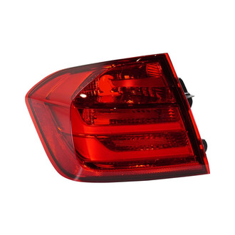 Replacement - Driver Side Driver Side Outer Tail Light Lens and Housing (CAPA Certified)