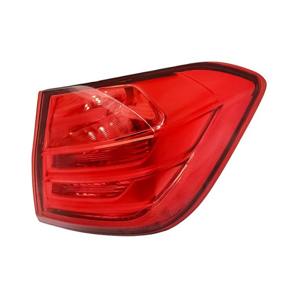 Replacement - Passenger Side Outer Tail Light Lens and Housing, BMW 3-Series