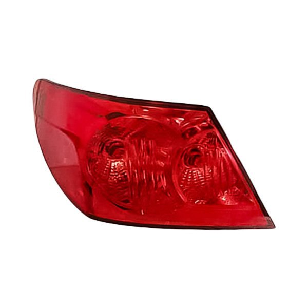 Replacement - Driver Side Outer Tail Light Lens and Housing, Chrysler Sebring