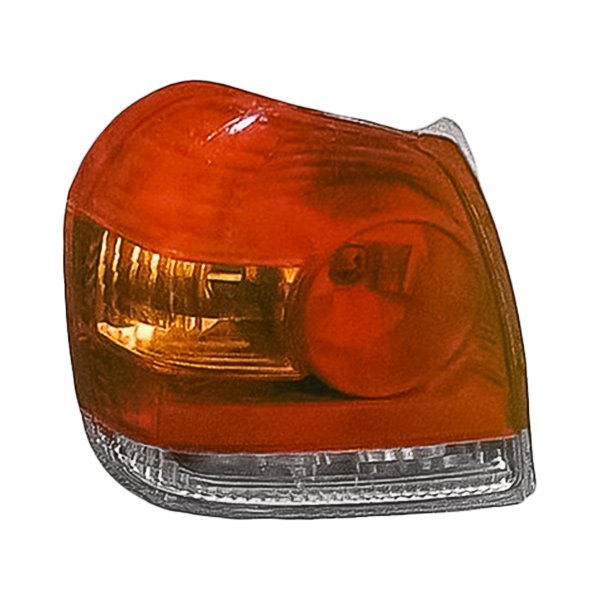 Replacement - Driver Side Tail Light Lens and Housing, Toyota Echo