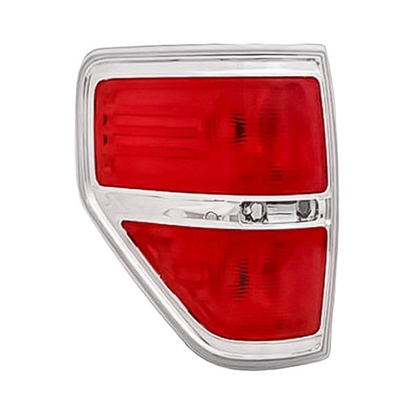 Replacement - Driver Side Tail Light Lens and Housing, Ford F-150