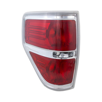 Replacement - Driver Side Driver Side Tail Light Lens and Housing (CAPA Certified)