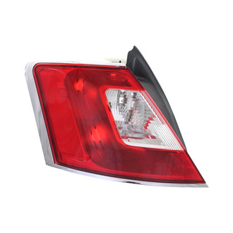 Replacement - Driver Side Driver Side Outer Tail Light Lens and Housing (Standard Line)