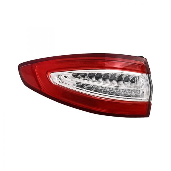 Replacement - Driver Side Outer Tail Light, Ford Fusion