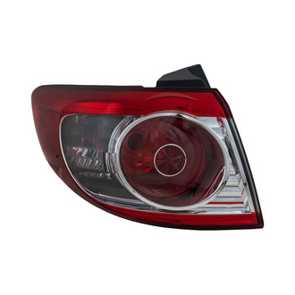 Replacement - Driver Side Driver Side Outer Tail Light (Standard Line)
