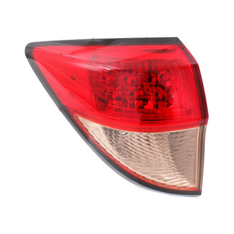 Replacement - Driver Side Driver Side Outer Tail Light Lens and Housing (CAPA Certified)