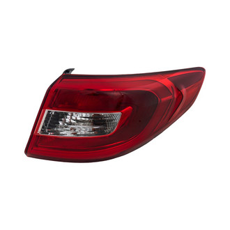 Replacement - Passenger Side Passenger Side Outer Tail Light (CAPA Certified)
