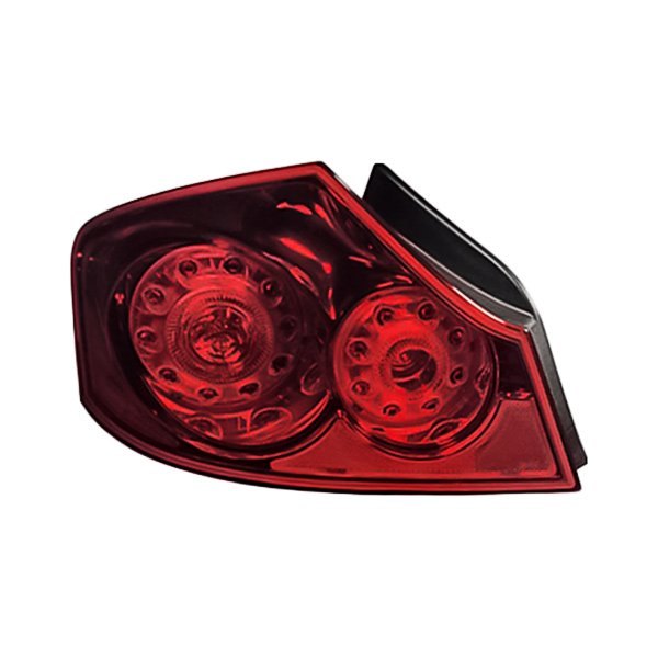 Replacement - Driver Side Outer Tail Light, Infiniti G25