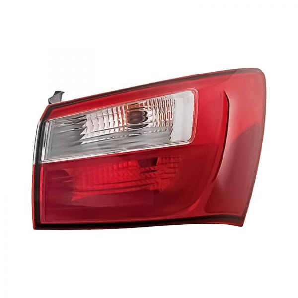 Replacement - Passenger Side Outer Tail Light, Kia Rio