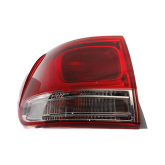 Replacement - Driver Side Driver Side Outer Tail Light (CAPA Certified)