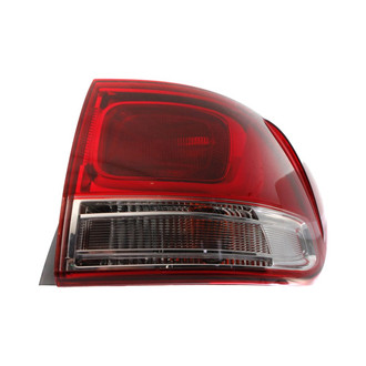 Replacement - Passenger Side Passenger Side Outer Tail Light (CAPA Certified)