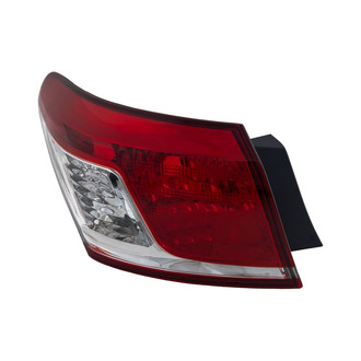 Replacement - Driver Side Driver Side Outer Tail Light Lens and Housing (CAPA Certified)