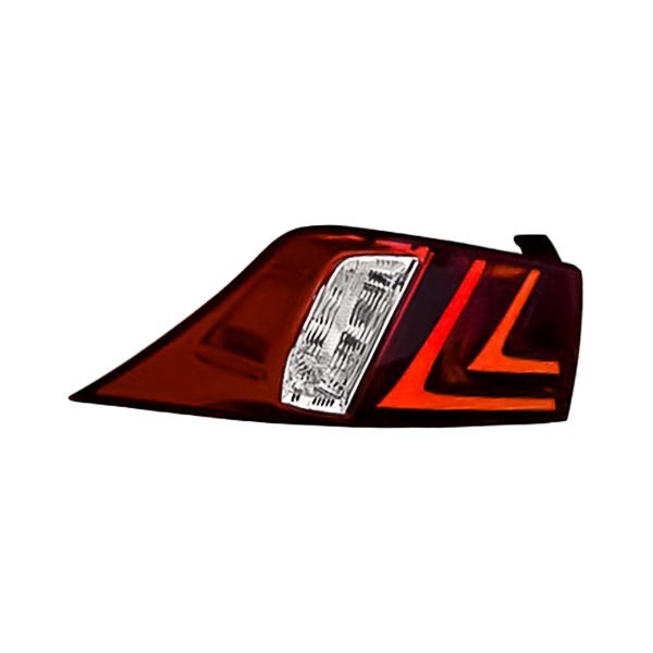 Replacement - Driver Side Outer Tail Light Lens and Housing