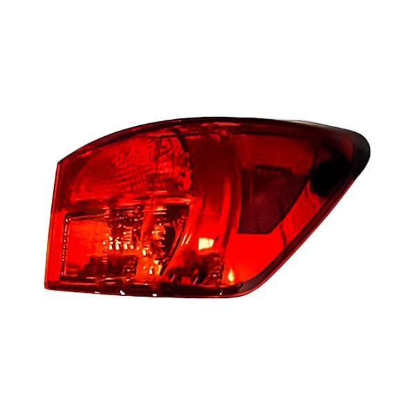 Replacement - Passenger Side Outer Tail Light Lens and Housing, Lexus IS