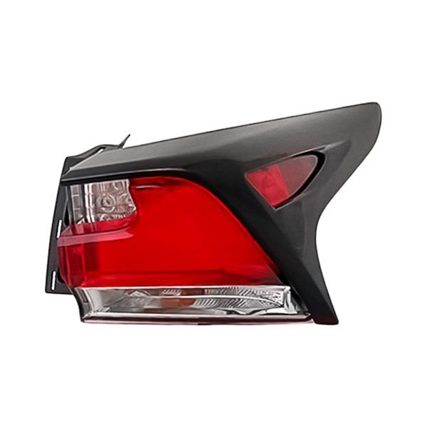 Replacement - Passenger Side Outer Tail Light Lens and Housing