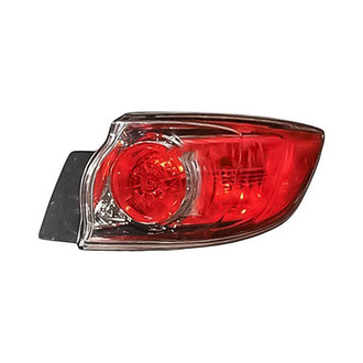 Replacement - Passenger Side Passenger Side Outer Tail Light (CAPA Certified)
