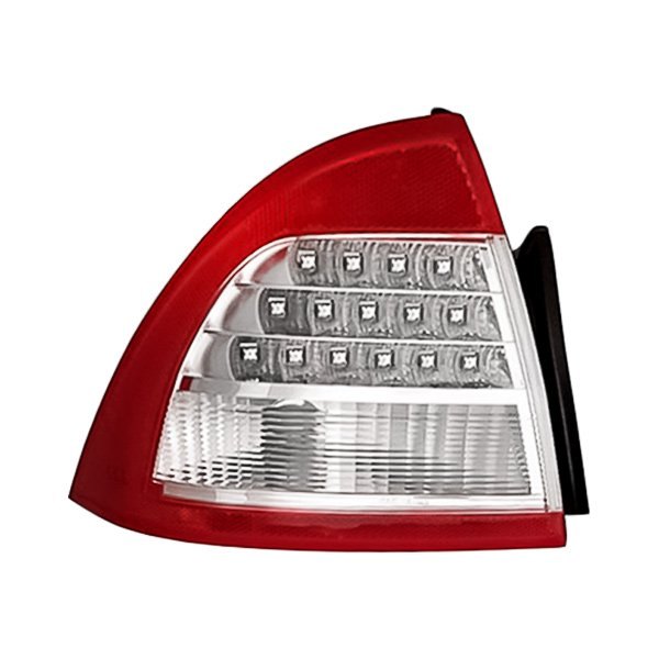 Replacement - Driver Side Outer Tail Light Lens and Housing, Mercury Milan