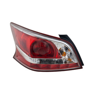 Replacement - Driver Side Driver Side Tail Light (CAPA Certified)