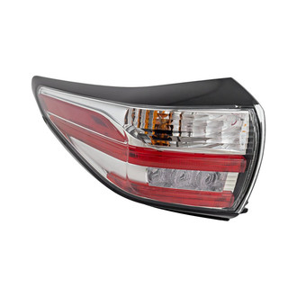 Replacement - Driver Side Driver Side Outer Tail Light (Standard Line)