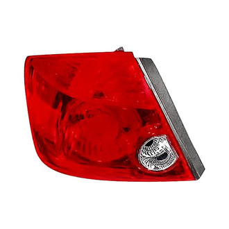 Replacement - Driver Side Driver Side Outer Tail Light Lens and Housing (CAPA Certified)