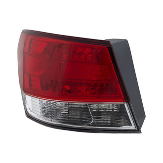 Replacement - Driver Side Driver Side Outer Tail Light Lens and Housing (CAPA Certified)