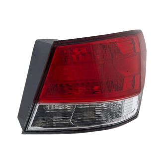 Replacement - Passenger Side Passenger Side Outer Tail Light Lens and Housing (CAPA Certified)
