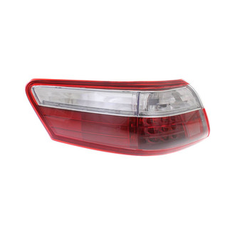 Replacement - Driver Side Driver Side Outer Tail Light Lens and Housing (CAPA Certified)