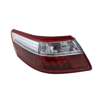 Replacement - Driver Side Driver Side Outer Tail Light Lens and Housing (Standard Line)