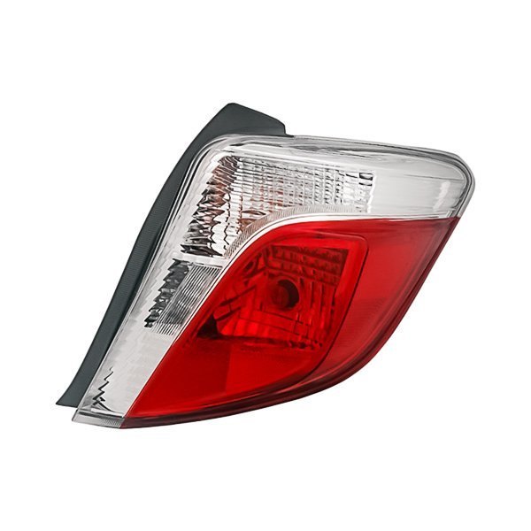Replacement - Passenger Side Tail Light Lens and Housing, Toyota Yaris