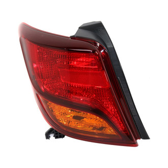 Replacement - Driver Side Driver Side Tail Light Lens and Housing (CAPA Certified)