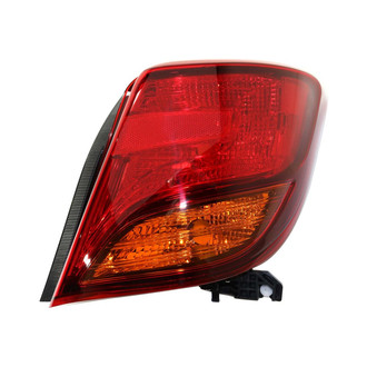 Replacement - Passenger Side Passenger Side Tail Light Lens and Housing (CAPA Certified)
