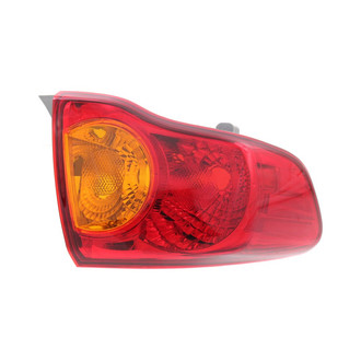 Replacement - Driver Side Driver Side Outer Tail Light Lens and Housing (CAPA Certified)