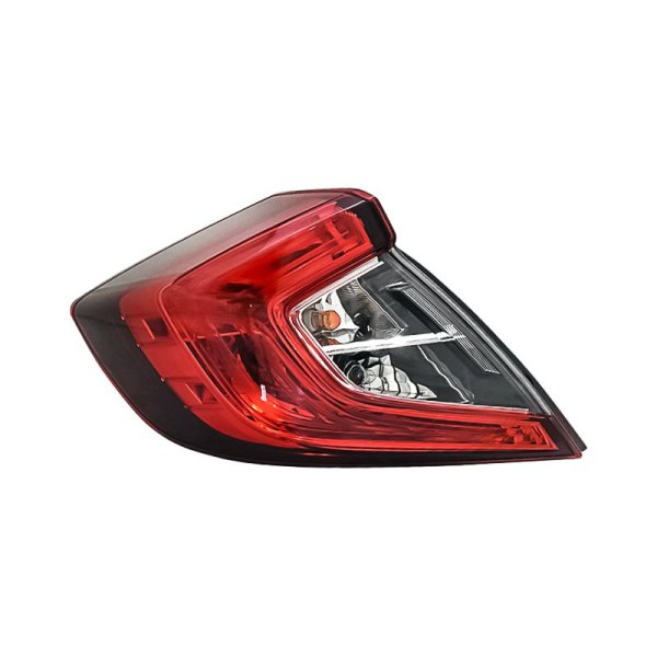 Replacement - Driver Side Outer Tail Light, Honda Civic