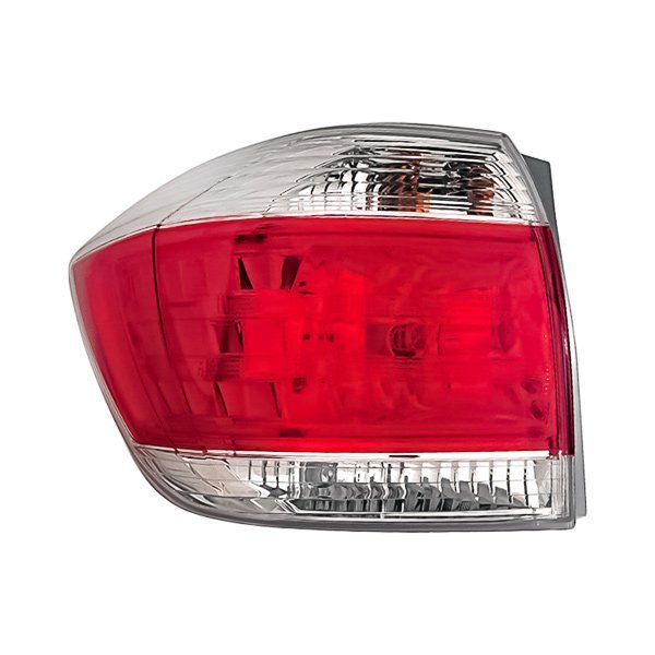 Replacement - Driver Side Tail Light, Toyota Highlander