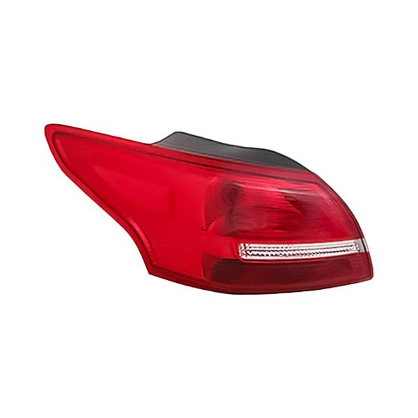 Replacement - Driver Side Outer Tail Light, Ford Focus