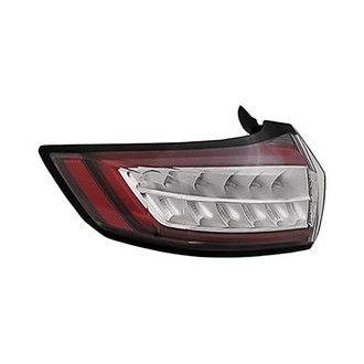 Replacement - Driver Side Driver Side Outer Tail Light (CAPA Certified)