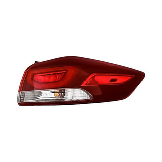 Replacement - Passenger Side Passenger Side Outer Tail Light (CAPA Certified)