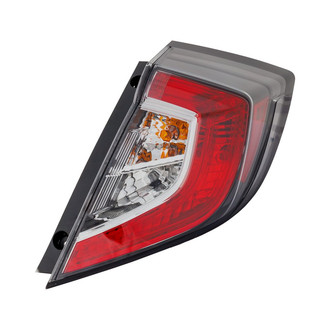 Replacement - Passenger Side Passenger Side Outer Tail Light (CAPA Certified)
