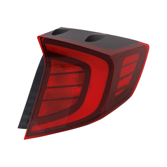 Replacement - Passenger Side Passenger Side Outer Tail Light (CAPA Certified)